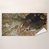 Femme ghost halloween (Serviette de bain)