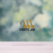 Femme Giraffic Jam Funny Giraffe Giraffe Pun Cute (Neutre)