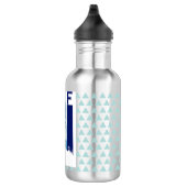 Femme Golfer Customisée bouteille d'eau (Droite)
