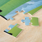 Femme Golfer Design Jigsaw Puzzle (Côté)