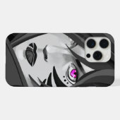 Femme guerrière tatouée, portrait en noir et blanc (Verso Horizontal)