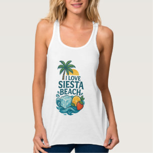Femme i love Siesta Beach Débardeur