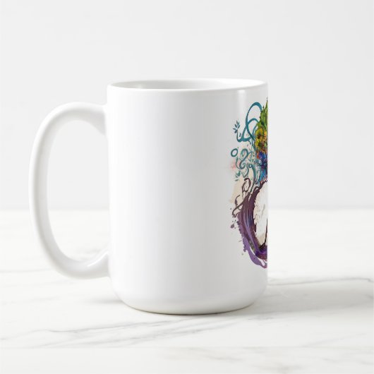 Femme Inspirée, Artisanée Dans La Mug (Gauche)