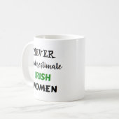 femme irlandaise tasse à café (Devant gauche)