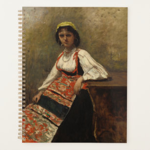 Femme italienne (La Morieri) par Corot