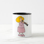 Femme Jouant La Mug Clarinet
