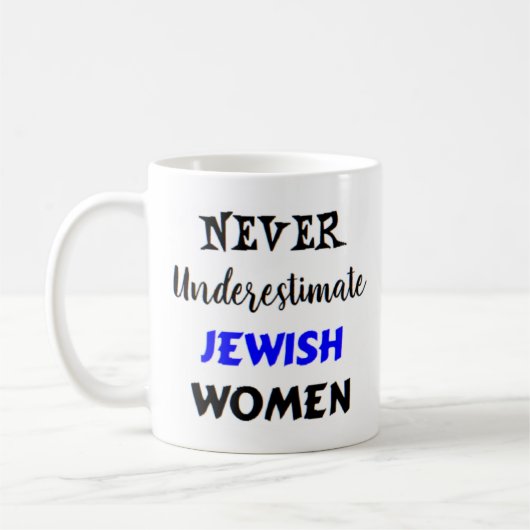 femme juive tasse de café (Gauche)