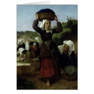 Femme-laveuse de Fouesnant par Bouguereau