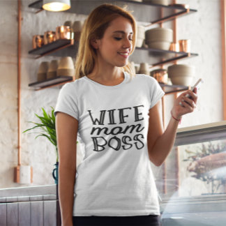 Femme Maman Boss - TShirt pour Maman