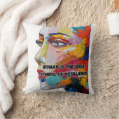 Femme mignonne coussin (Couverture)