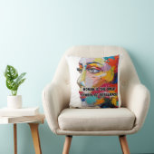 Femme mignonne coussin (Chaise)
