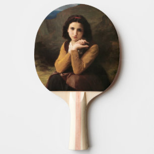 Femme Mignonne van Bouguereau Tafeltennisbatje