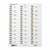 Femme Monet avec un parasol face au Étiquette gauc (Feuille entière)