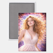Femme Mystique Aimant (Recto/Verso)