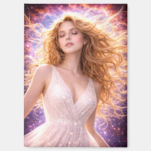 Femme Mystique Aimant (Recto)
