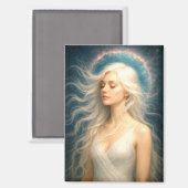 Femme Mystique Aimant (Recto/Verso)