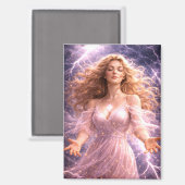 Femme Mystique Aimant (Recto/Verso)