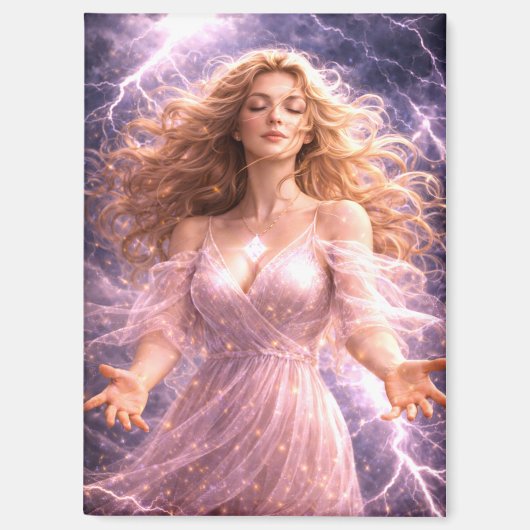 Femme Mystique Aimant (Recto)
