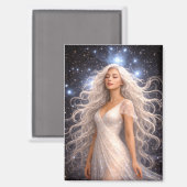 Femme Mystique Aimant (Recto/Verso)