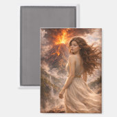 Femme Mystique Aimant (Recto/Verso)