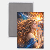Femme Mystique Aimant (Recto/Verso)