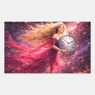 Femme Mystique Autocollant pour Lettre – Galactiqu