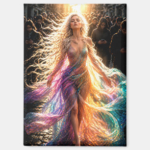 Femme Mystique Magnet - Galactiquement belle