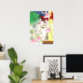 Femme & Nature - Art mural (Bureau à domicile)
