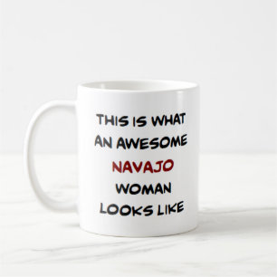 femme navajo, superbe mug à café