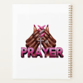 Femme noire de foi Prière chrétienne (Dos)