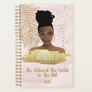 Femme Noire, Elle Croyait Qu'Elle Pouvait, Rose &