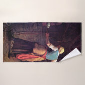 Femme Pain À Cuire, Jean-François Millet (Serviette de bain)