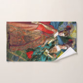 Femme Papillon Capricieuse Gémeaux Gothique Classi (Serviette à main)