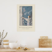 Femme Parisienne & Oiseau Impression d'Art Romanti (Cuisine)