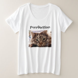 Femme Plus Taille Tee Purfection