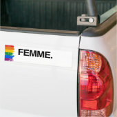 FEMME - .png Bumpersticker (Op Truck)