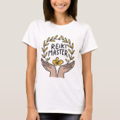 Femme Reiki Meester. T-shirt (Voorkant)