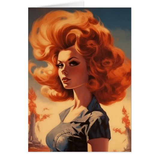 Femme rétro apocalyptique (Devant)