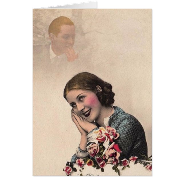 Femme Rêvant Vintage (Devant)