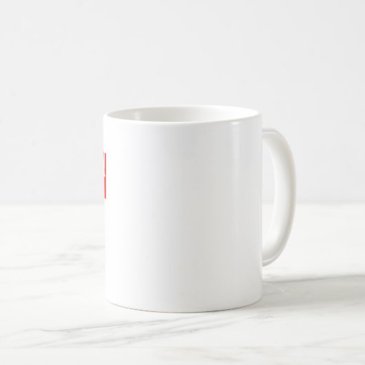 femme rusée Mug (Devant droit)