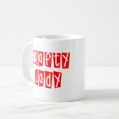 femme rusée Mug (Devant gauche)