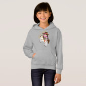 Femme, Sheriff, Cheval, Lasso, Cheveux Brown (Devant entier)