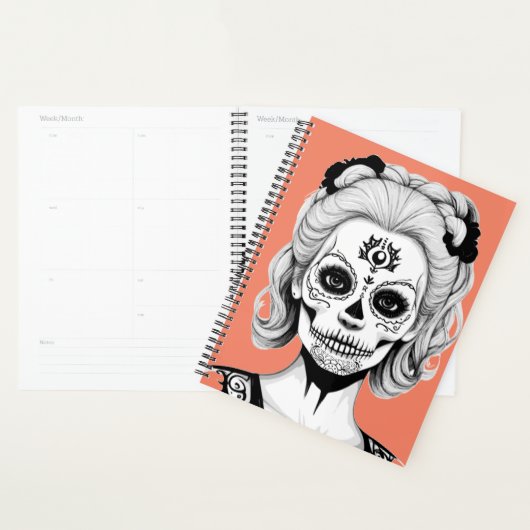 FEMME SKULLHEAD (Devant avec enveloppe)