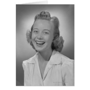 Femme souriante