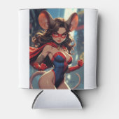 Femme SuperSouris glacière blanc (Devant)