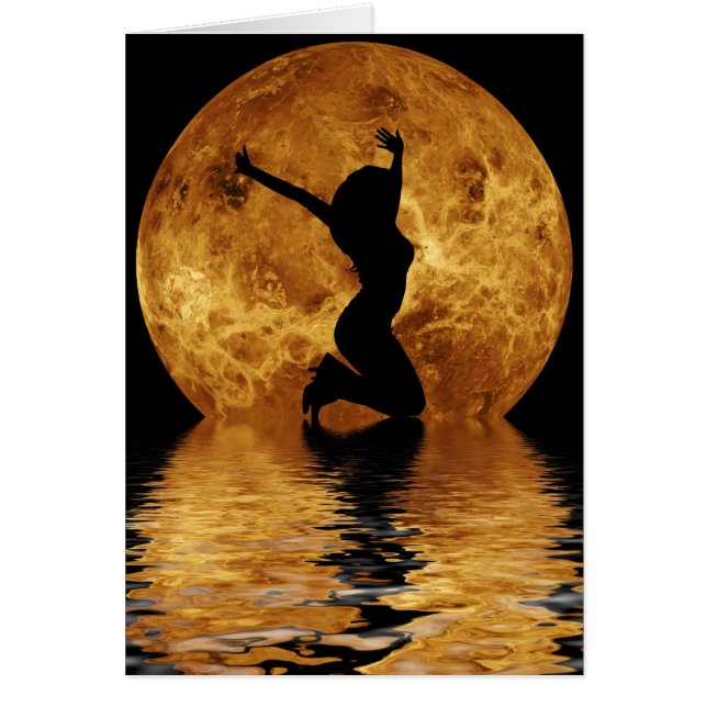 femme sur la lune (Devant)