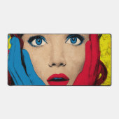 Femme surprise dans l'art pop (Recto)