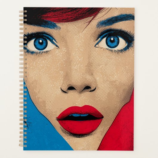 Femme surprise en Pop Art (Devant)