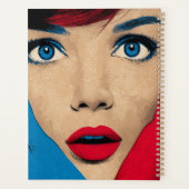Femme surprise en Pop Art (Dos)