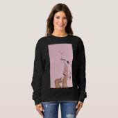 Femme Sweat à capuche cool (Devant entier)